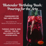 Blutender Birthday Bash: Pouring for the Arts